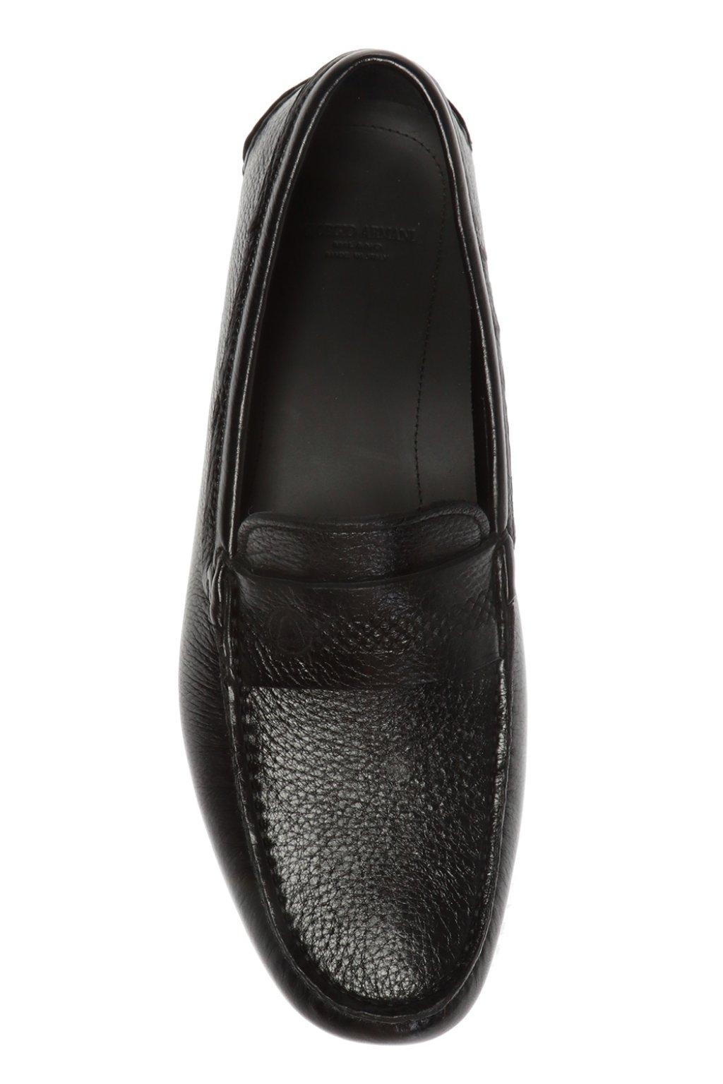 Giorgio Armani Leather slip-on shoes